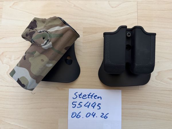 IMI HOLSTER MAGAZINTASCHE MAG POUCH POLYMER USP GLOCK P8