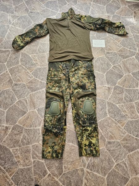 Invader Gear Combat Shirt und Combat Hose in Flecktarn