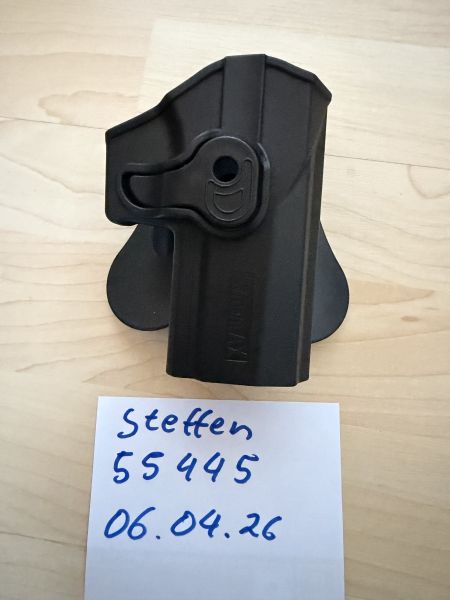 AMOMAX HOLSTER SIG SAUER P320 M17 POLYMER WIE NEU