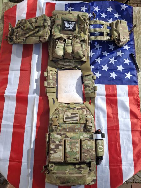 Warrior Assault System Plattenträger Multicam