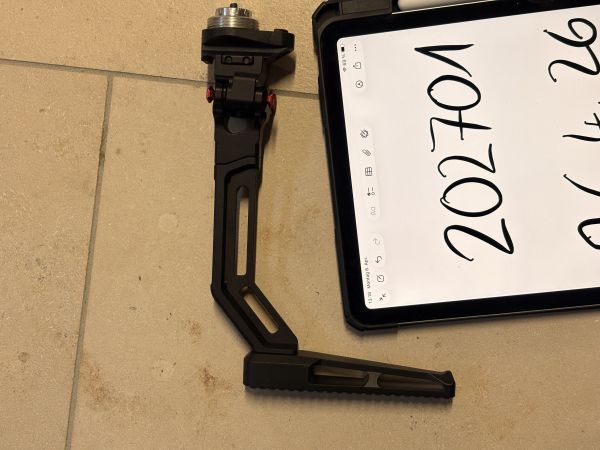 Orginal MTW Stock Adapter und CTM Tactical TwinFold Stock 6.7inch