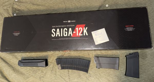 Tokyo Marui Saiga 12K TM Shotgun GBB