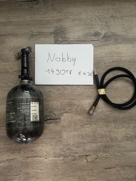 300 Bar Carbon Flasche+ Wolverine Storm Regulator + schlauch Set