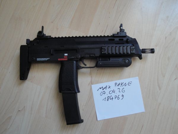 MP7A1 GBB Metall Backplate