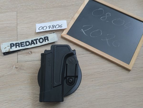 GKL Glock 17 Schnellzieh Holster für Linkshänder schwarz