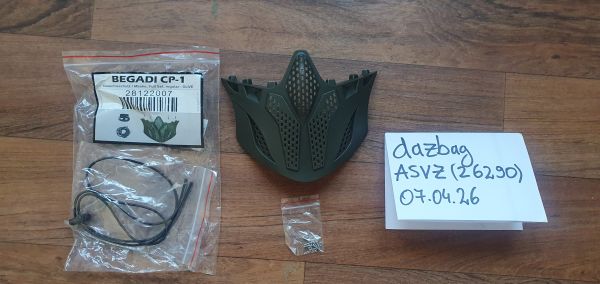 Gesichtsschutz für CP1 - oliv