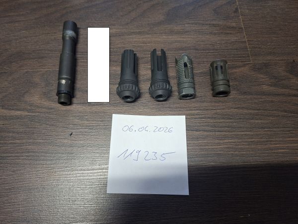 Flashhider Laufverlängerung Fash Hider Muzzlebreak Mündungsfeuerdämpfer