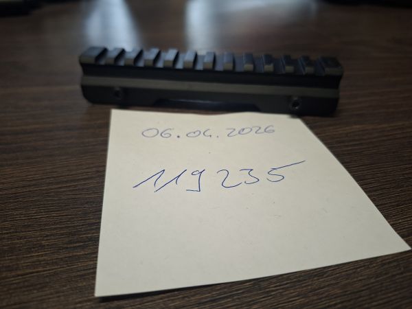 19mm Picatinny Riser 12 Slot 130mm