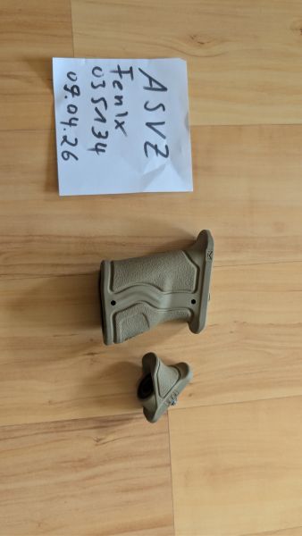 FAB Defense Ergonomic Gradus Forward Grip Combo M-Lok Tan 