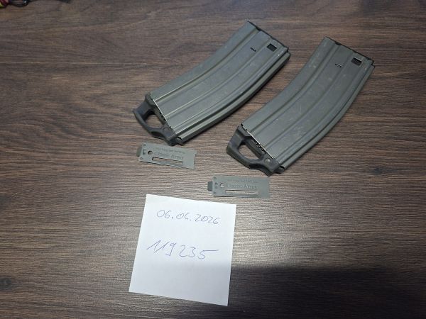 2x Classic Army Stahlblech Hi Cap Magazin
