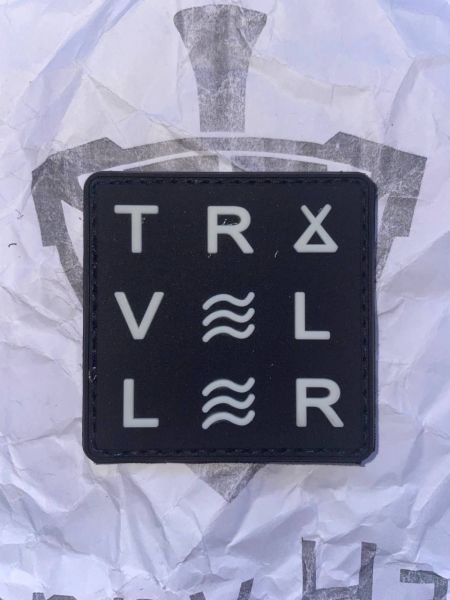 Traveller PVC Patch – Bushcraft Wandern Survival Klett Aufnäher 5,9×5,9 cm