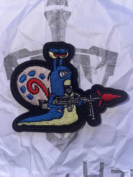 Gary M249 Patch – Fun Meme Klett Aufnäher Bundeswehr Style 9×7,2 cm