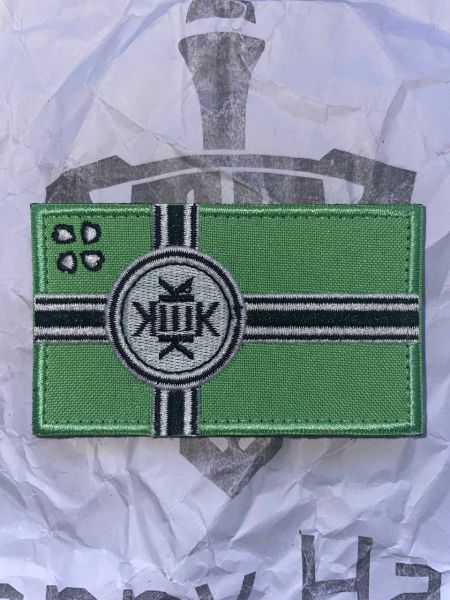 Kekistan Patch – Meme Flag Klett Aufnäher Airsoft Fun 8,5×5 cm