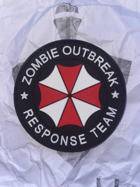 Zombie Outbreak Response Team Patch – Resident Evil PVC Klett Aufnäher 7,6×7,6 cm