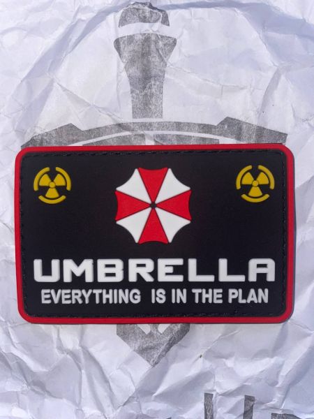 Umbrella Nuclear Patch – Resident Evil PVC Klett Aufnäher Cosplay 8,3×5,9 cm