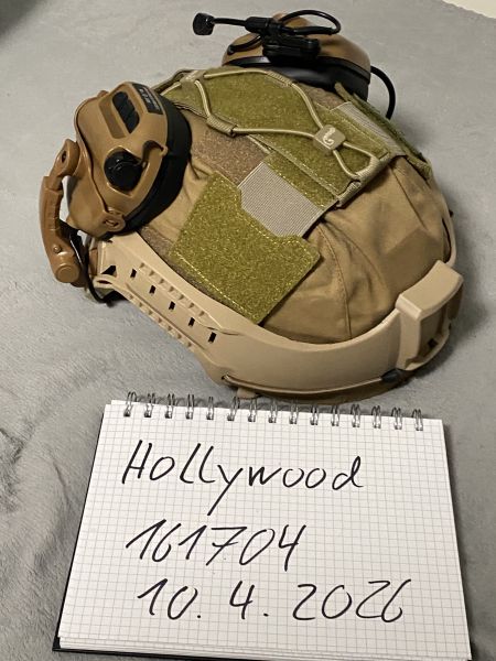 Nij 3A Ballistischer Special Forces Helm mit viel Zubehör 