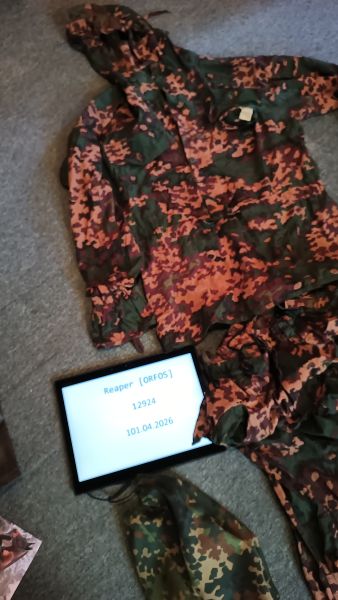 SSO Partizan Anzug. Wendeanzug Sommeruniform russische Armee