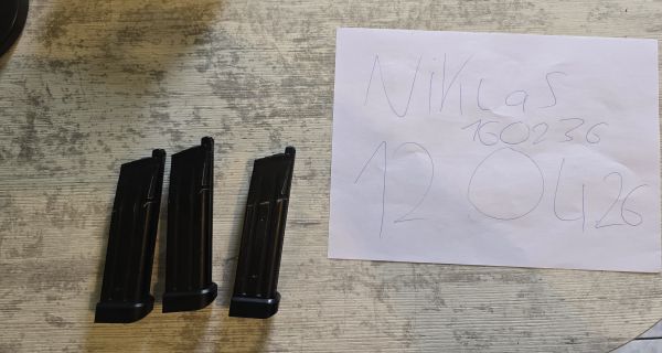 3x Hi-Cappa magazine TM