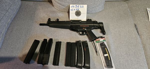 Mp5 Hpa von Classic Army mit einer Wolverine inferno gen2 Engine und spatan control board (semi only).