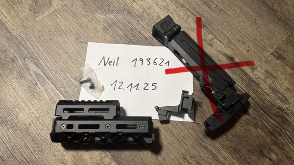 КРУК AK74/AKM Tokyo Marui Stock/Frontset M-Lok KRUK