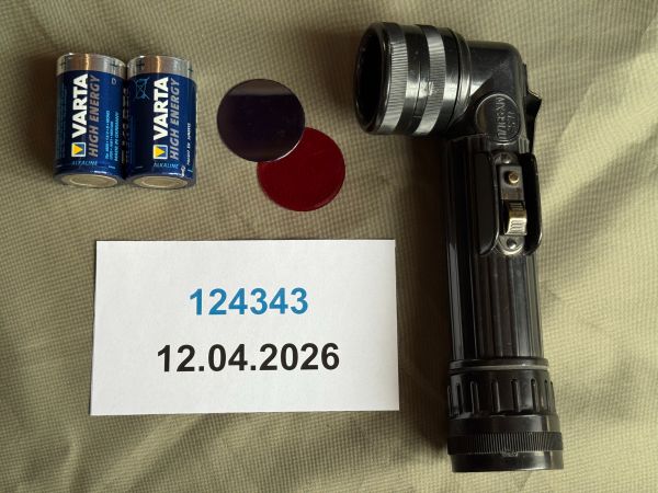 FULTON Winkeltaschenlampe MX991/U (made in U.S.A.)