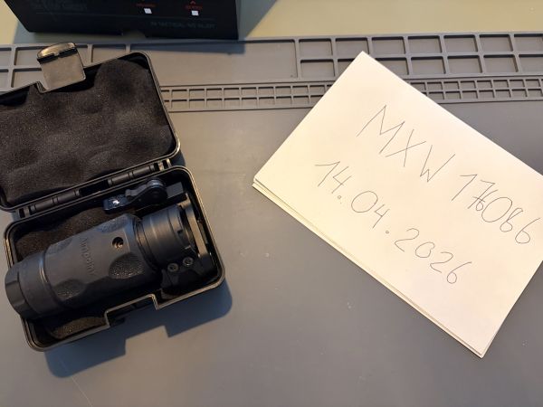 Spec Precision 3XMag-1 Magnifier inkl. Unity Mount Clone – wie neu