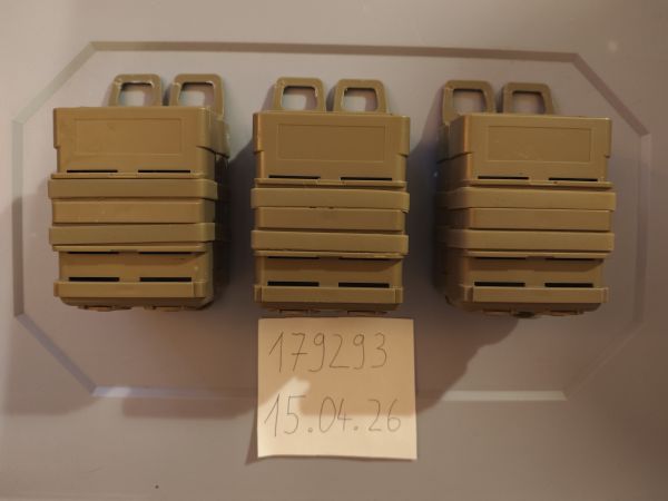 6 Magazintaschen (TAN)