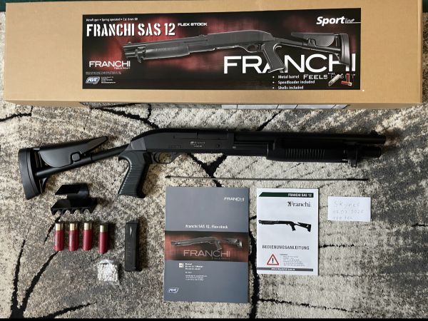 SAS Franchie Shotgun 1,2 J Funknifte