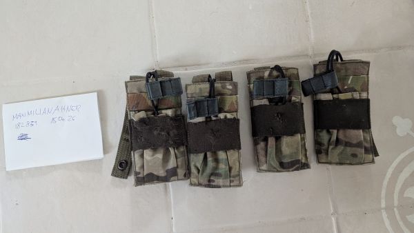 Originale Fort AS-Val Gladiator Magazin Taschen