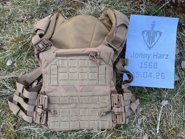 K19 3.0 Plate Carrier Replica – Coyote Brown | Tactical MOLLE Plattenträger