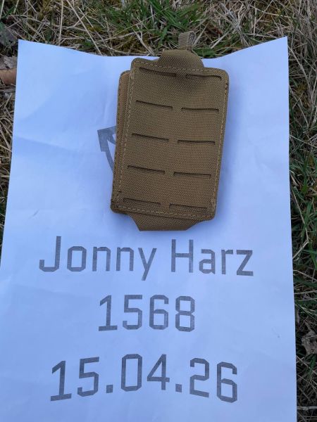 M4 Einzelmagazintasche – Sandfarben | Lasercut MOLLE Mag Pouch (STANAG)