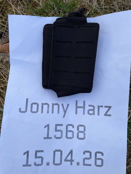 M4 Einzelmagazintasche – Schwarz | Lasercut MOLLE Mag Pouch (STANAG)