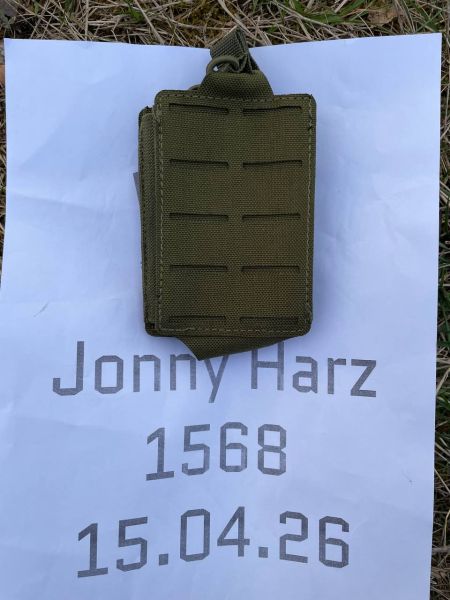 M4 Einzelmagazintasche – Oliv | Lasercut MOLLE Mag Pouch (STANAG)