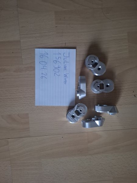 Cnc gefräste drop stock adapter Ar15