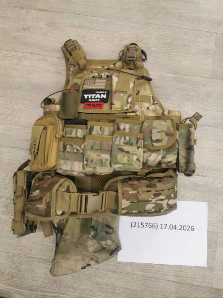 Taktisches Multicam Loadout – Plate Carrier + Battlebelt + Holster + M4 Setup | Ready to Play