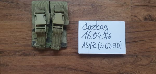 Multicam 40mm Doppel-Granaten-Tasche (Molle / double)