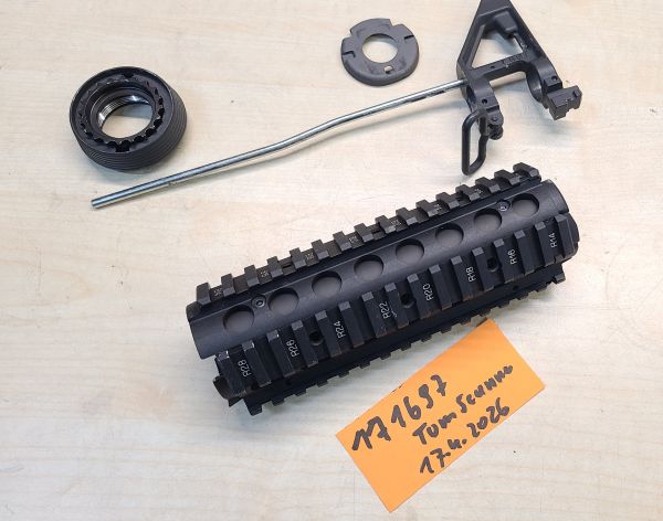 M4 GBB We Ra Tech Ris Handguatd Front Set 