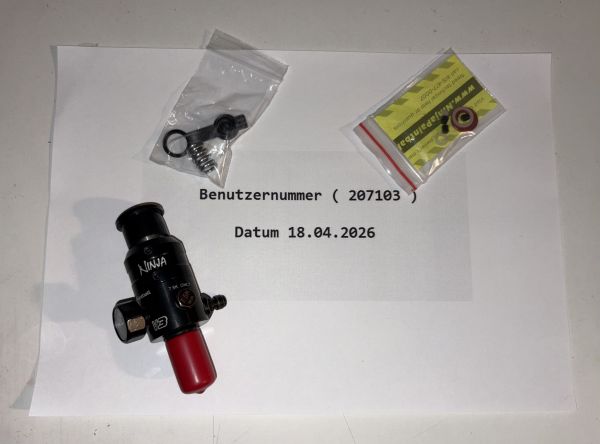 Ninja PRO V3 SLP Edelstahl 300 Bar HPA Regulator
