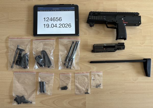 KWA MP7 GBB Ersatzteillager