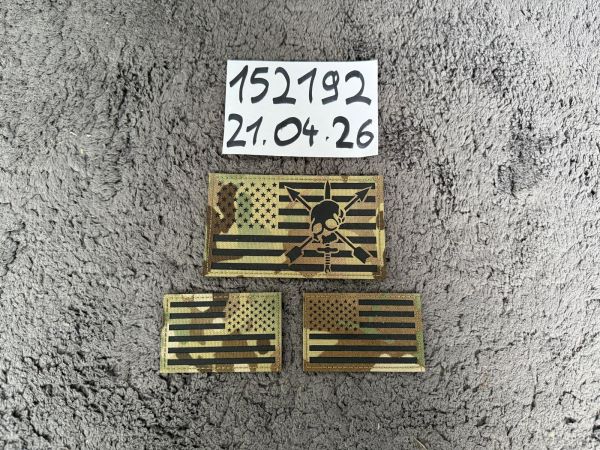 Multicam USA patches