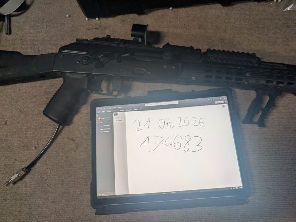 AK Sport mit VS24 Handguard + Pulsar D2 und Aster + 6 Magazine