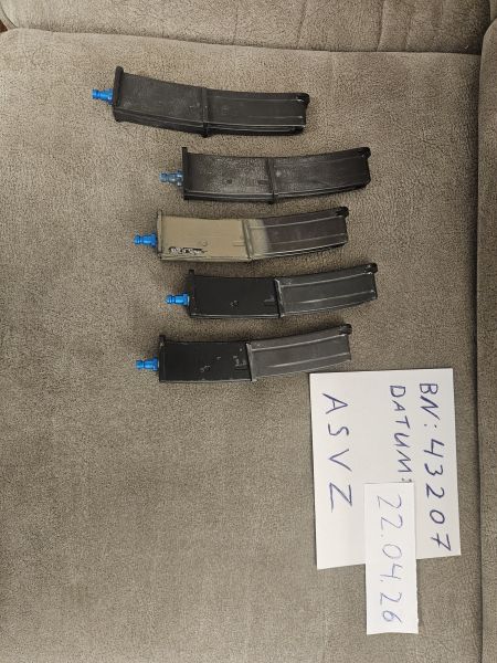 5 x Kwa mp7 hpa Magazine