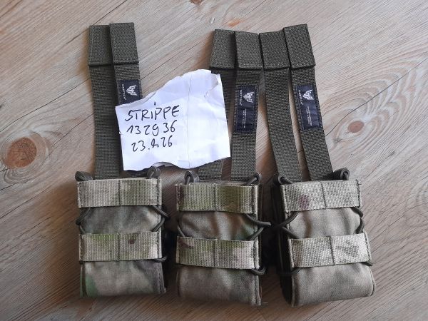3X WARTECH AK Mags Pouches Atacs Russisch