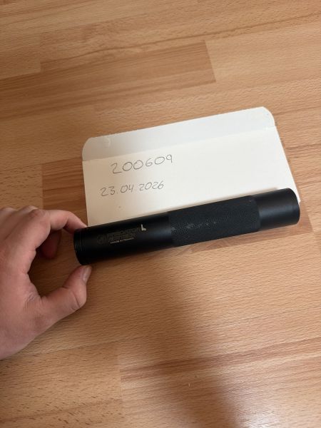 Schalldämpfer mit Traicer unit