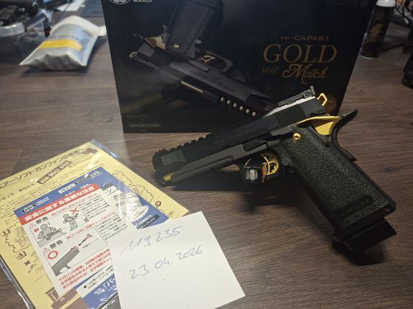 Tokyo Marui TM Hi-Capa 5.1 Gold Match