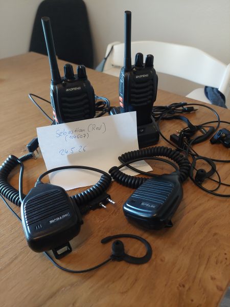 Baofeng Walkie Talkies PMR446 Funkgeräte 