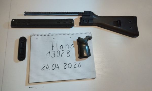 Original G3 Set mit Schaft inklusive Schließfeder, Handschutz und Griff