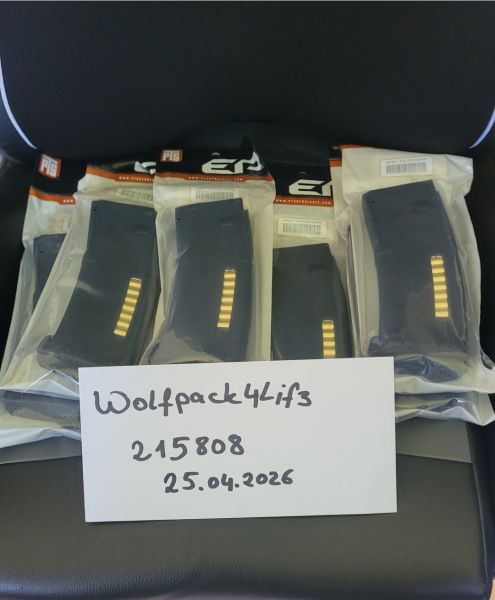 PTS TM M4/ Scar Recoil Shock 120 sch. NEU 8 Stück