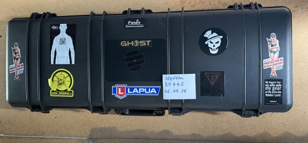 SRC P42 42 RIFLE HARD CASE WAFFENKOFFER SCHWARZ BLACK KOFFER 105cm 105 cm