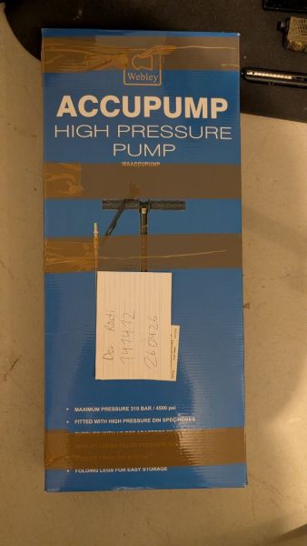ACCUPUMP Hochdruck Pumpe für HPA